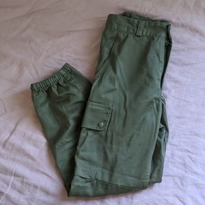 Nasty Gal army green cargo pants